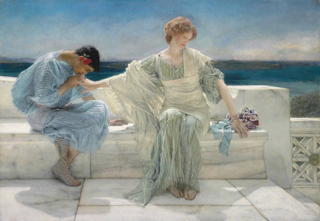 Ne Me Demande Plus - Lawrence Alma Tadema