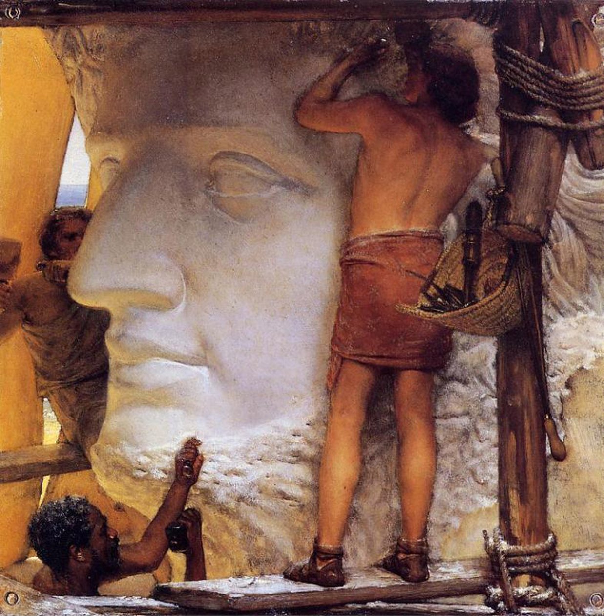 Sculpteurs Romains, 1877 - Lawrence Alma Tadema