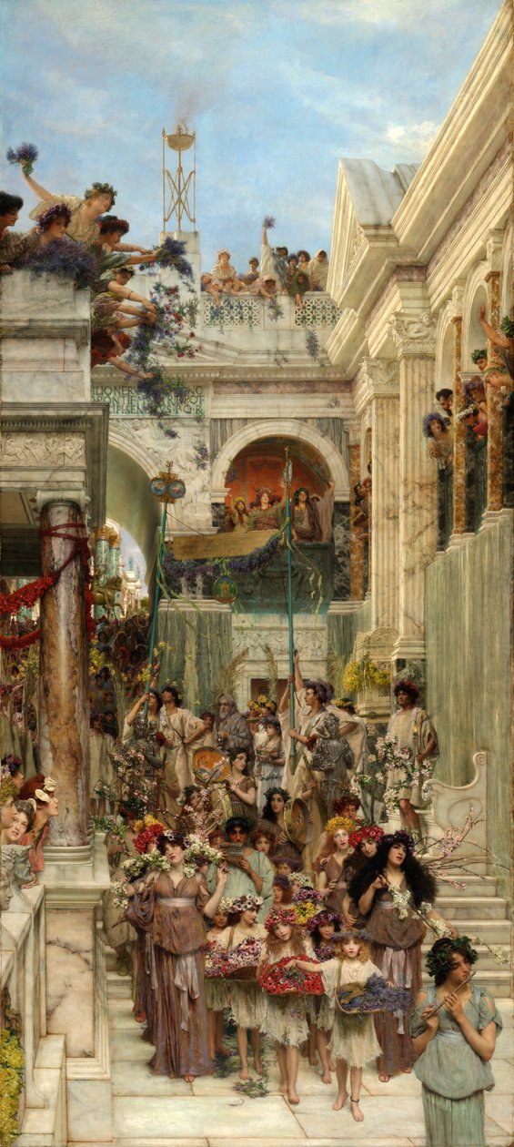 Printemps - Lawrence Alma Tadema