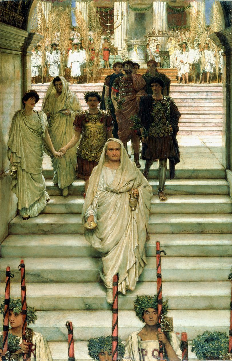 Le Triomphe de Titus : Les Flaviens, 1885 - Lawrence Alma Tadema