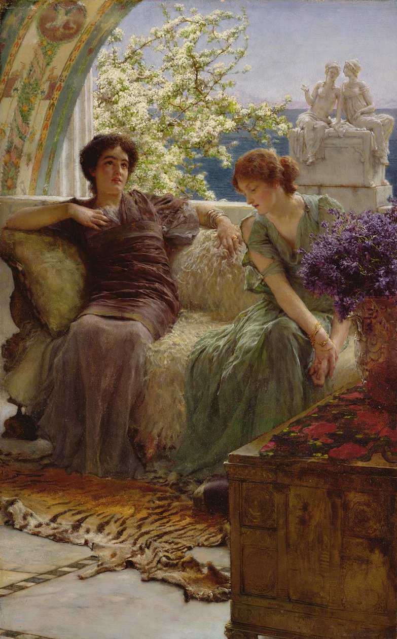 Confiance importune, 1895 - Lawrence Alma Tadema