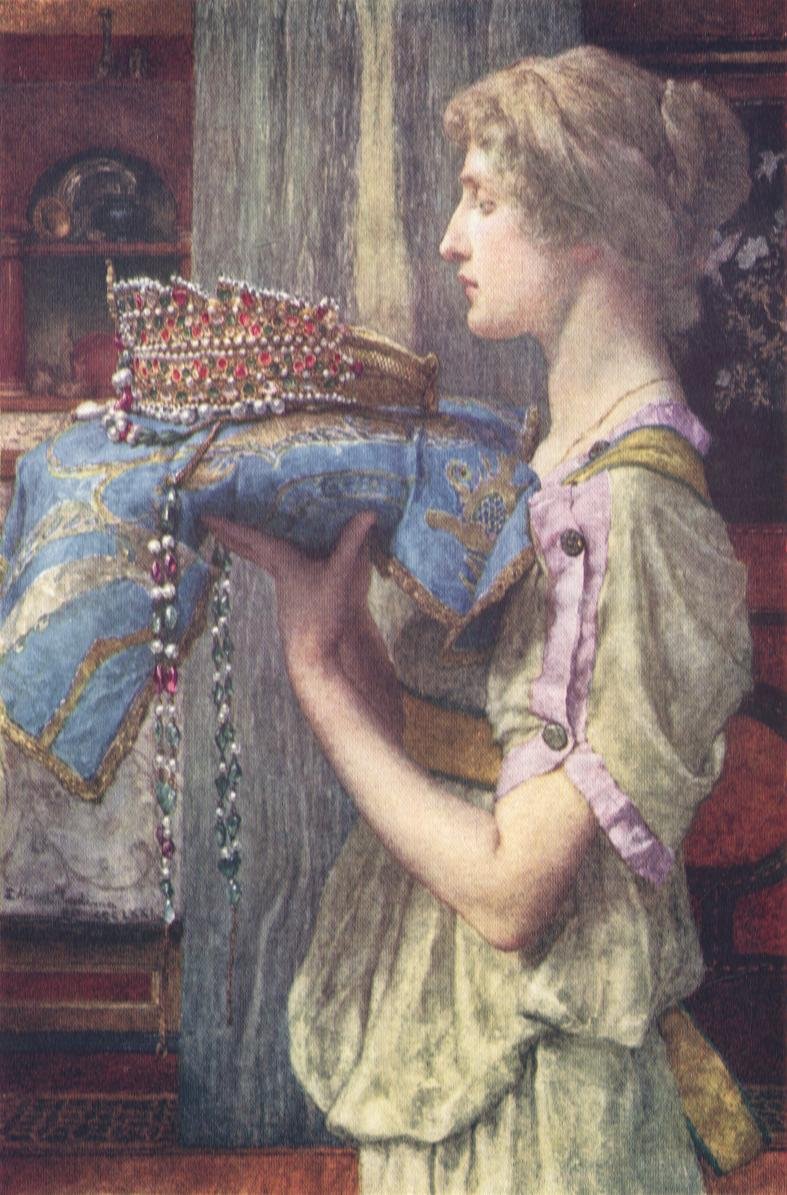 Une couronne - Lawrence Alma Tadema