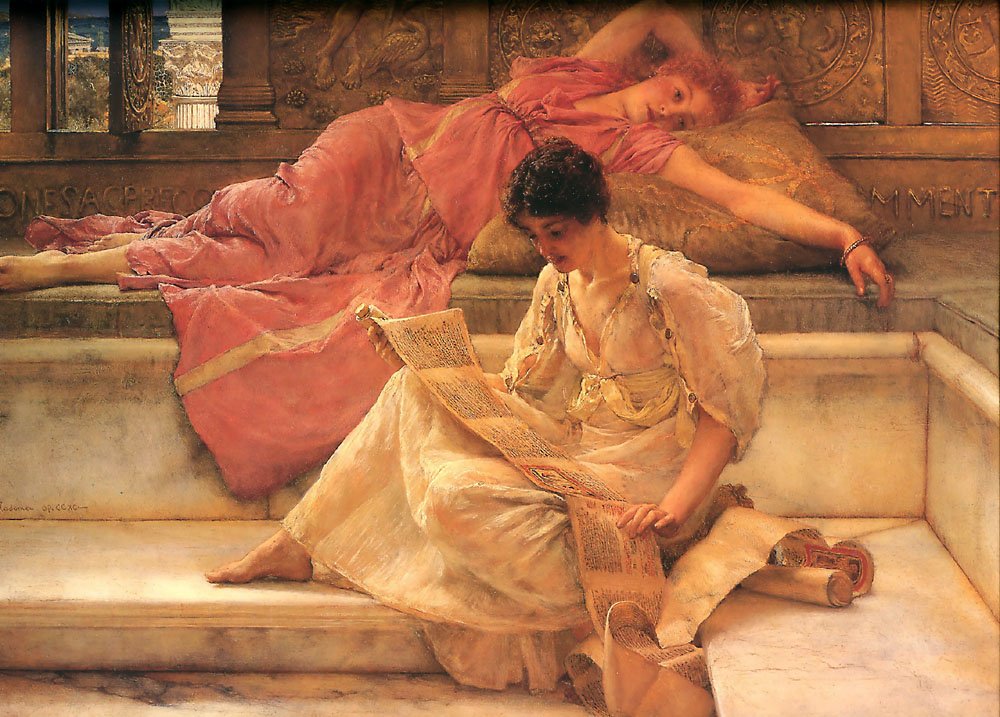Poète préféré - Lawrence Alma Tadema