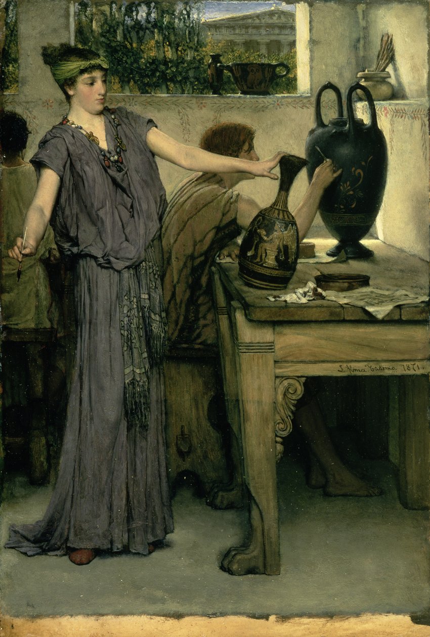 Peintres de vases étrusques - Lawrence Alma Tadema