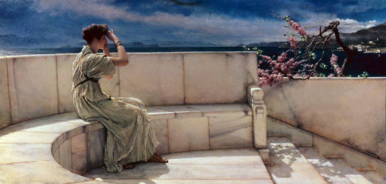 Attentes - Lawrence Alma Tadema