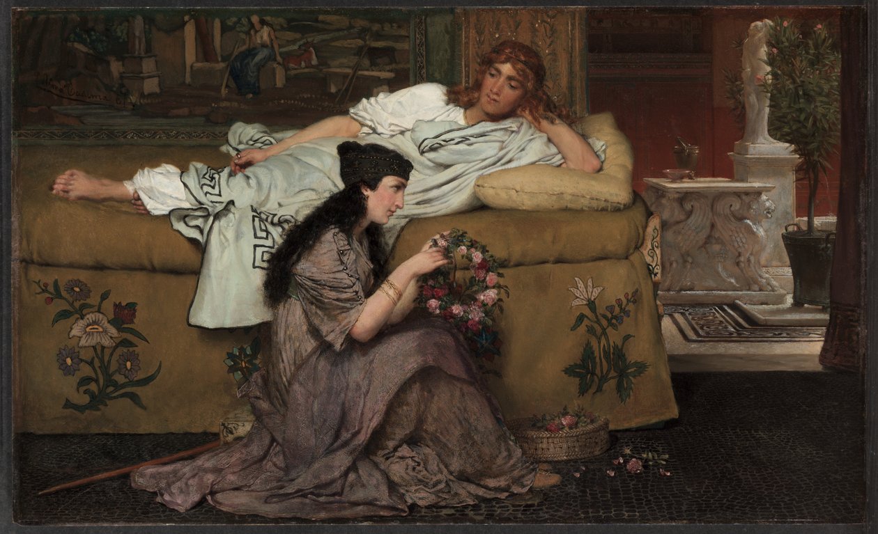 Glaucus et Nydia - Lawrence Alma Tadema