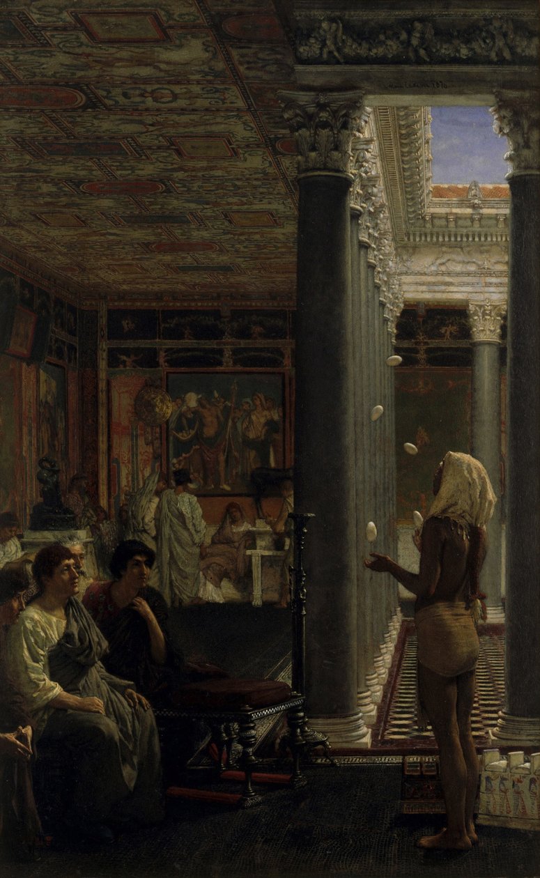 Un jongleur, 1870 - Lawrence Alma Tadema
