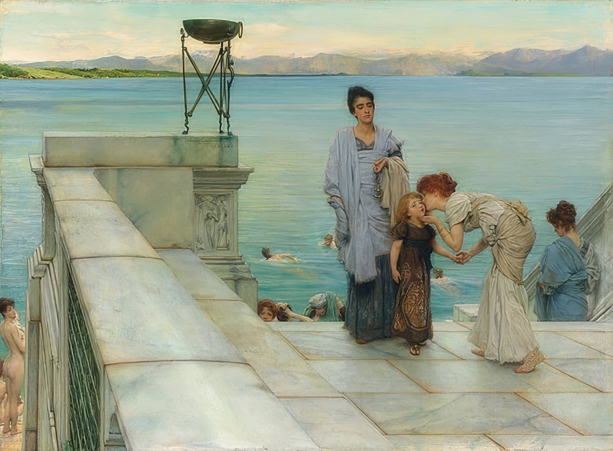 Le Baiser. 1891 - Lawrence Alma Tadema