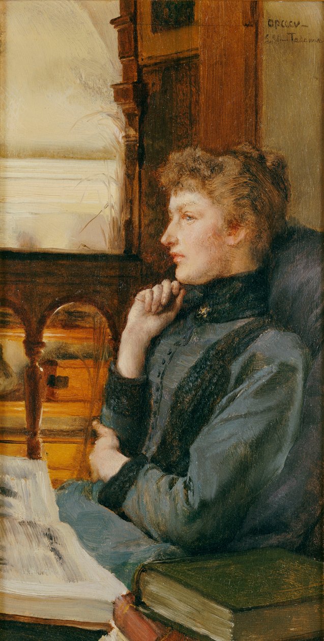 Pensées lointaines, 1890 - Lawrence Alma Tadema