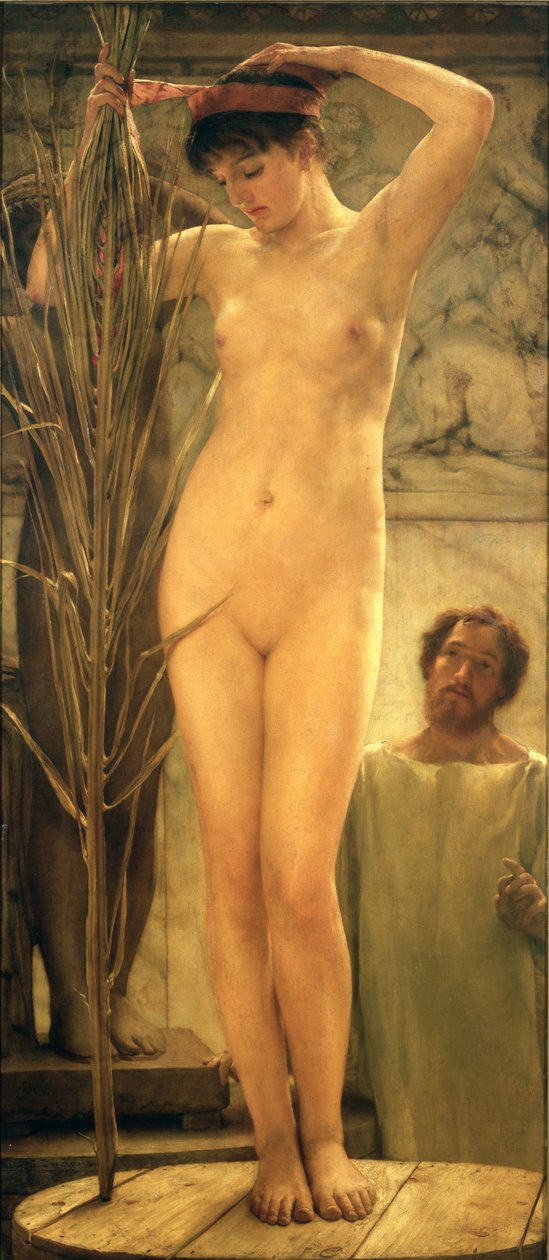 Le Modèle du sculpteur, 1877 - Lawrence Alma Tadema