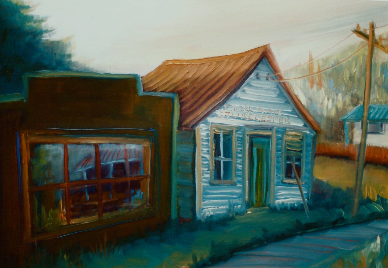 Ville fantôme, côte ouest, NZ, 1998 - Lee Campbell