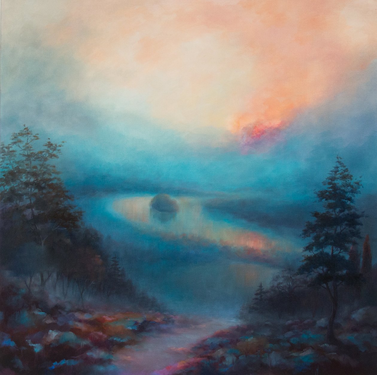 Bleu brumeux, 2017 - Lee Campbell