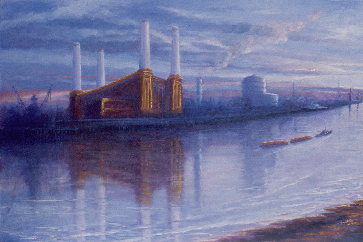 Old Glory, 1999  Battersea Power Station, Thames - Lee Campbell
