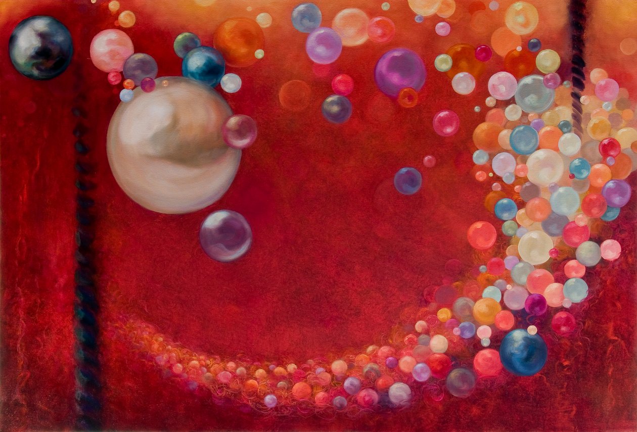Perles et bulles, 2009 - Lee Campbell