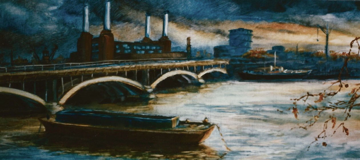 Bateau allégeur sur la Tamise, 2000 - Lee Campbell