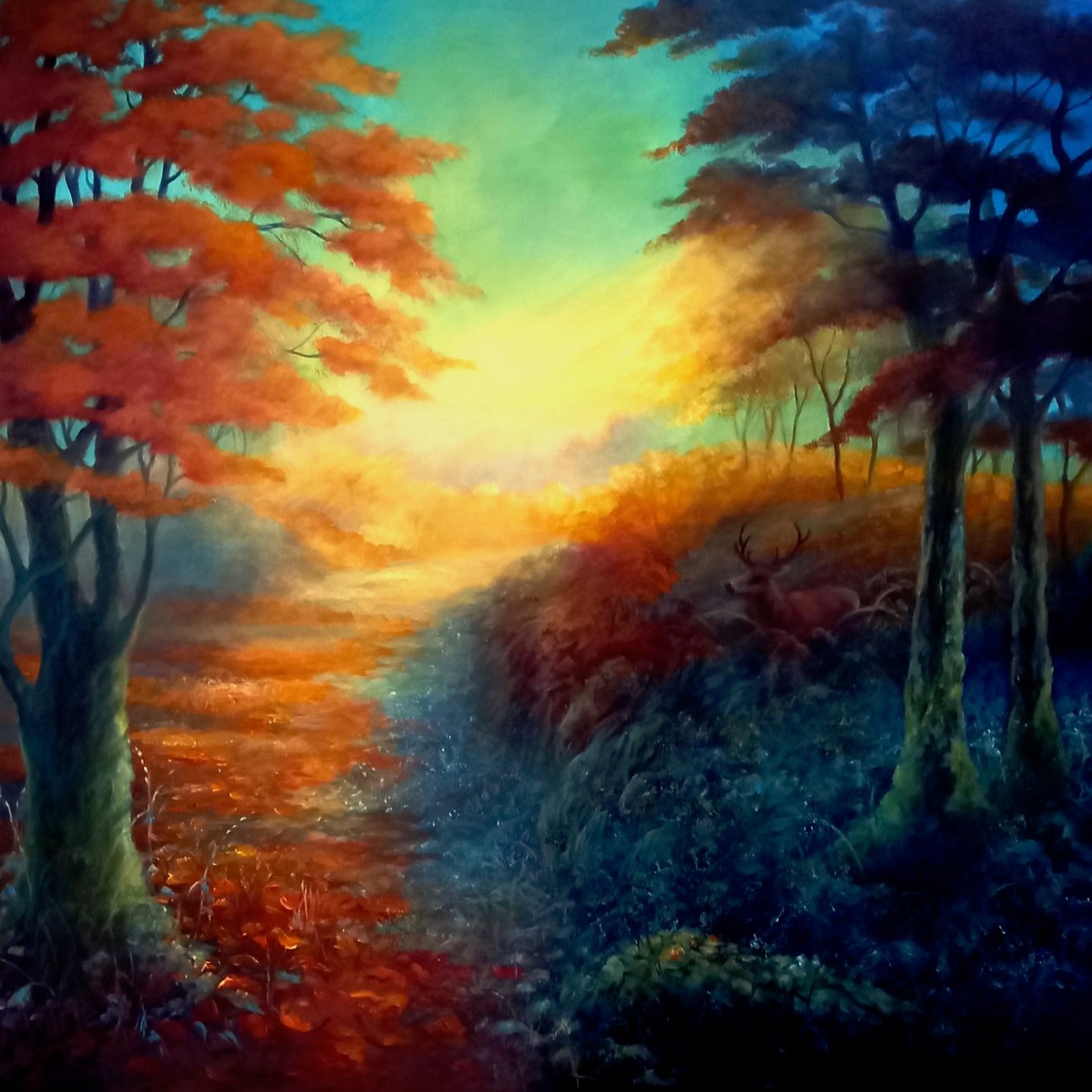 Lumière de la forêt, 2021 - Lee Campbell