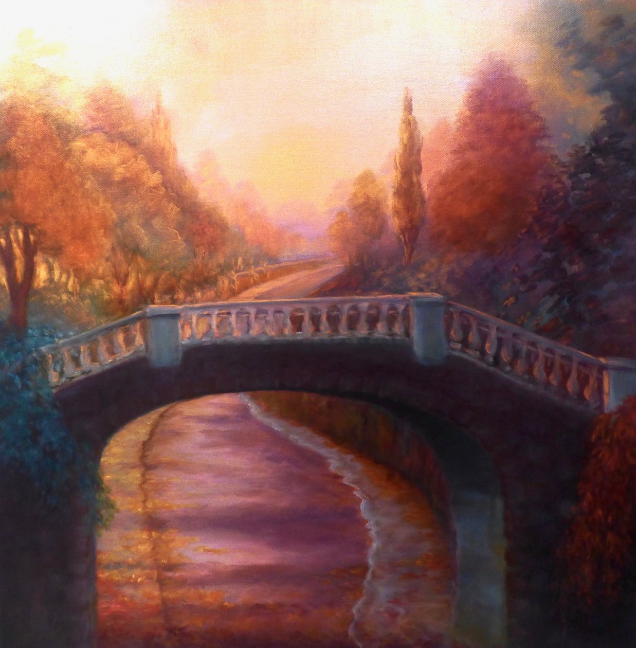 Marée haute à Twickenham Embankment, 2020 - Lee Campbell