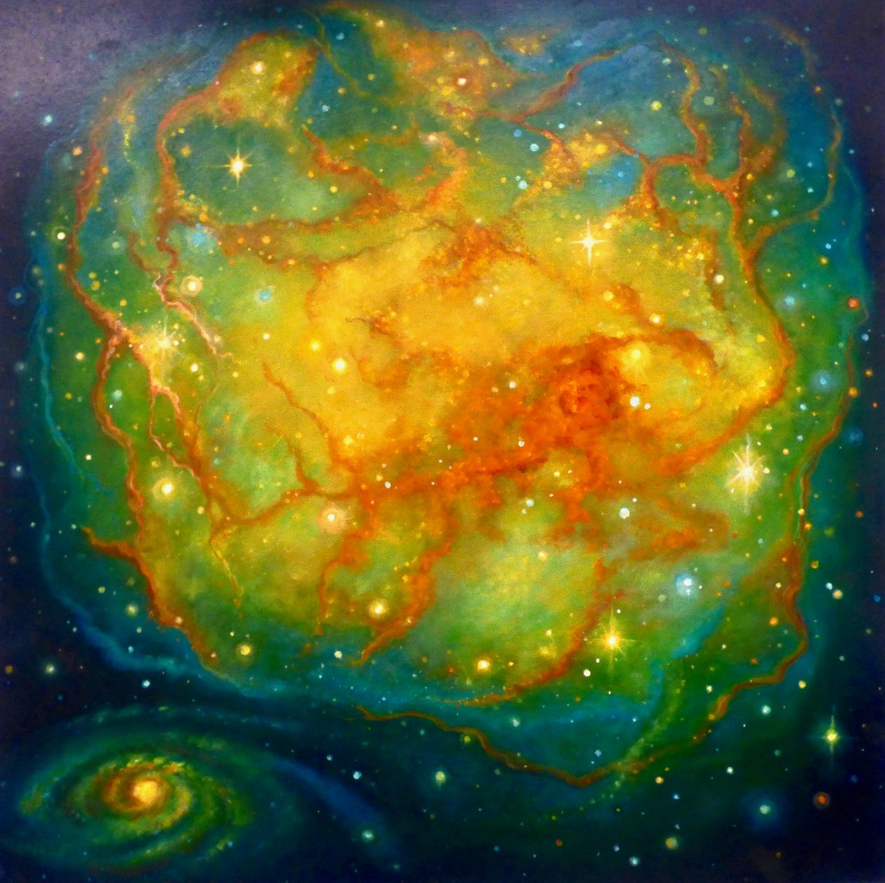Nébuleuse Émeraude, 2023 - Lee Campbell