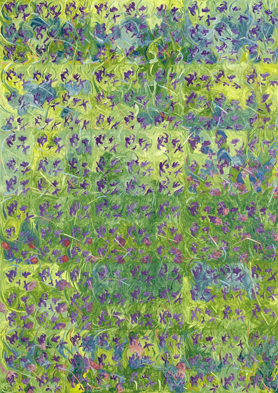 Douces violettes, 2012 - Leigh Glover