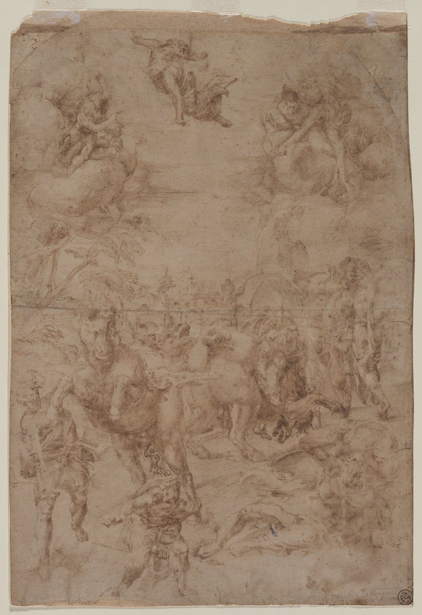 La Conversion de Saint Paul - Lelio Orsi