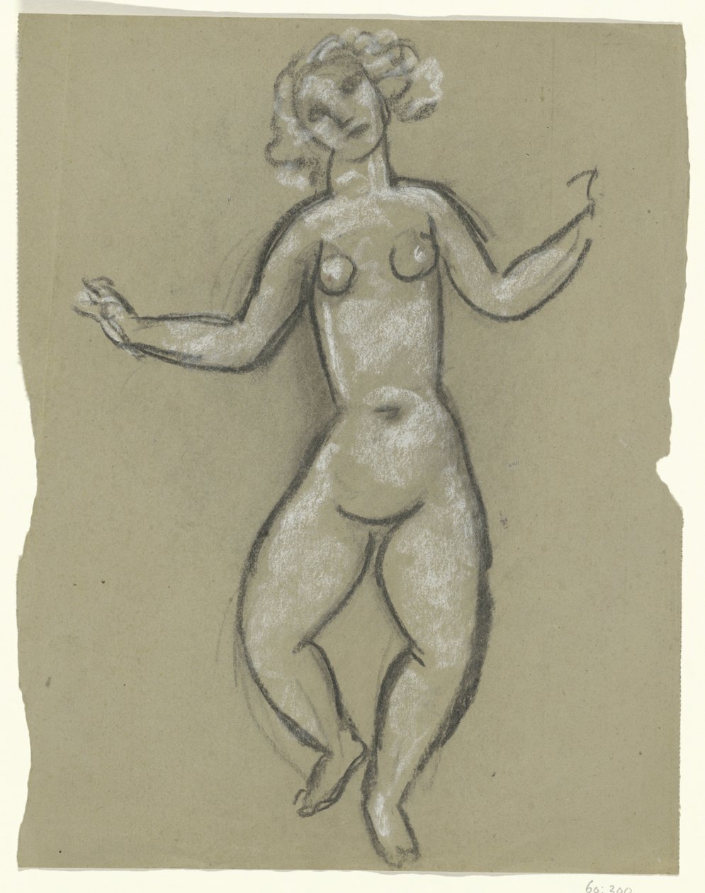 Nu féminin dansant - Leo Gestel