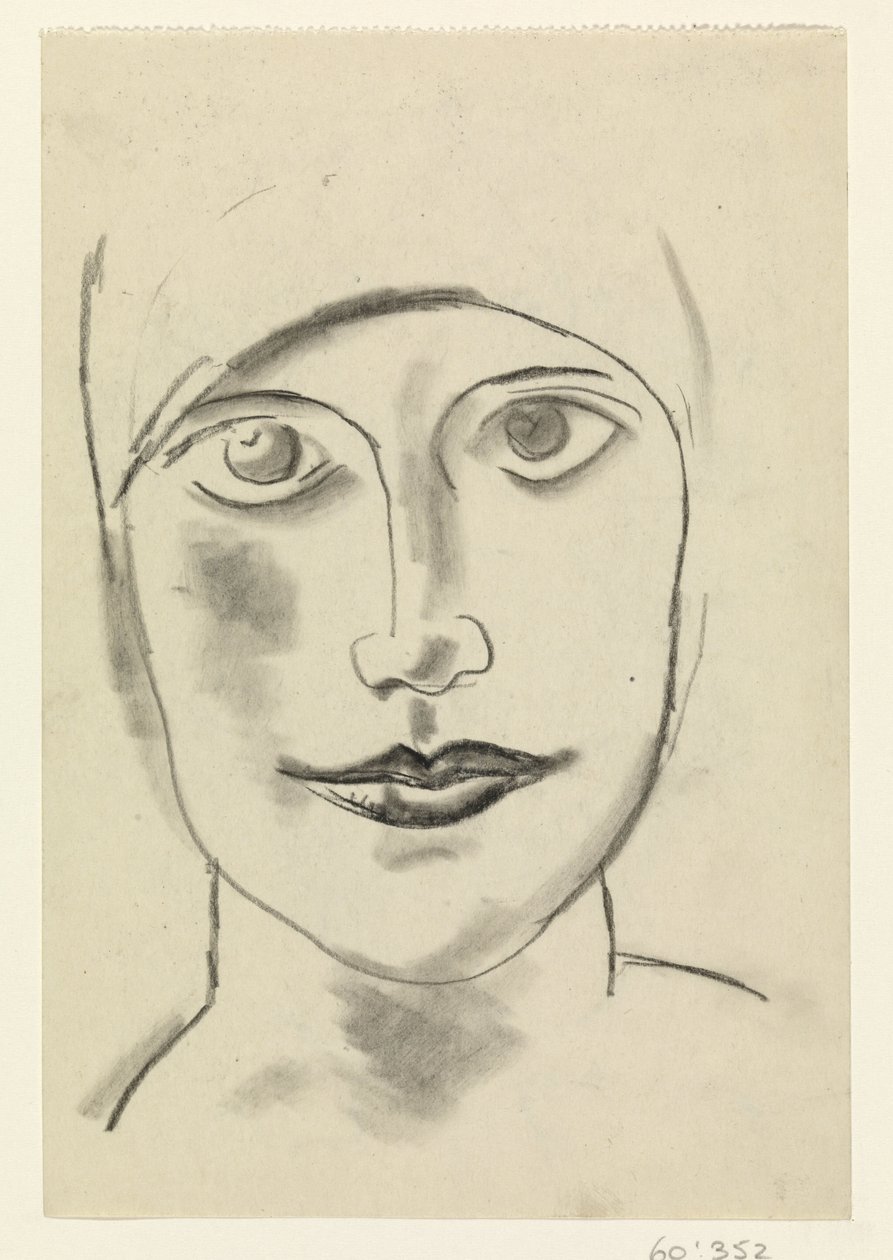 Tête de femme - Leo Gestel