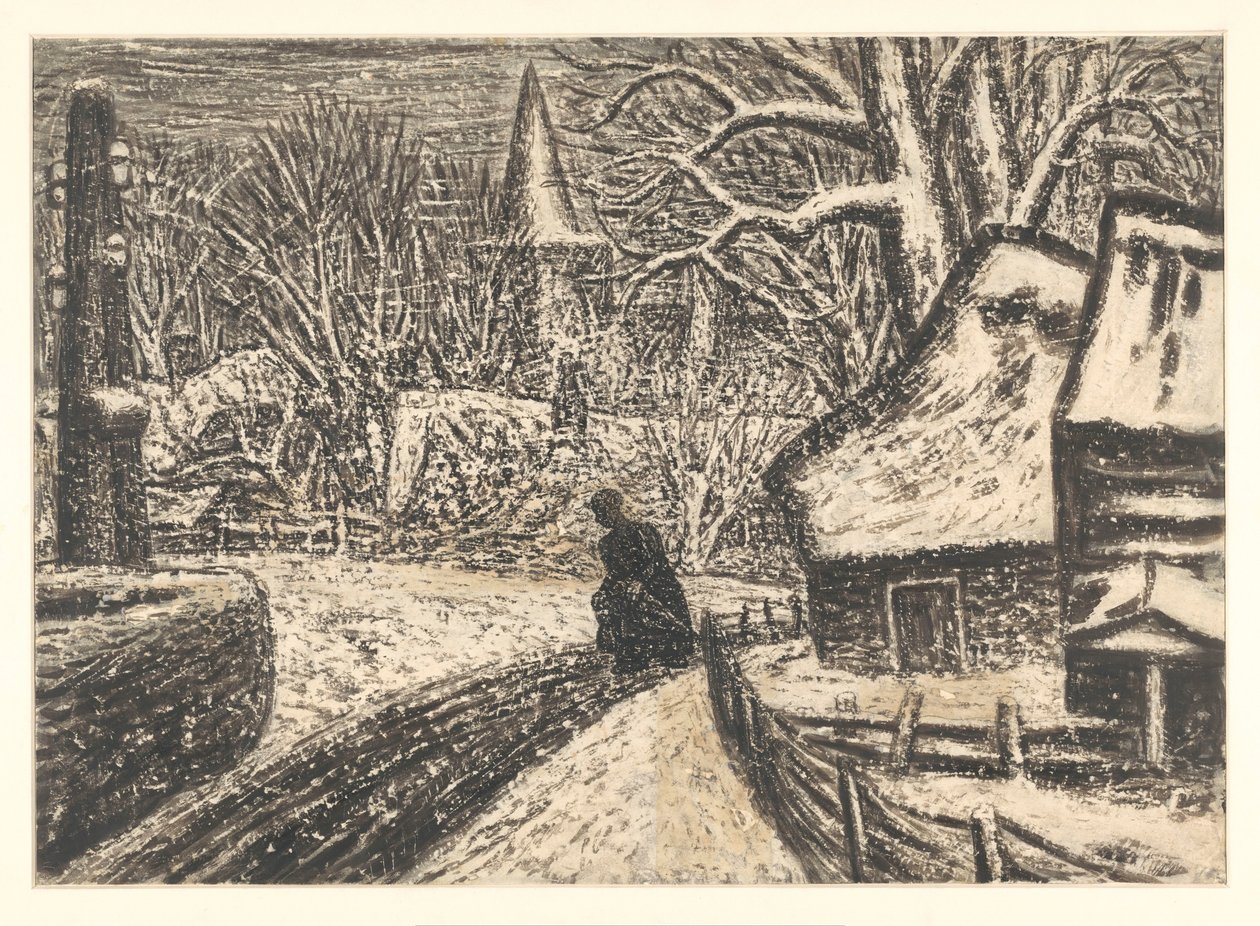 Hiver à Blaricum - Leo Gestel