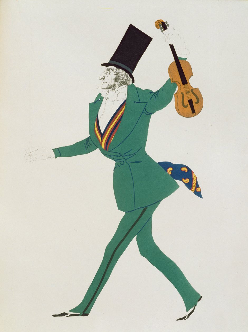 Costume pour Paganini dans 