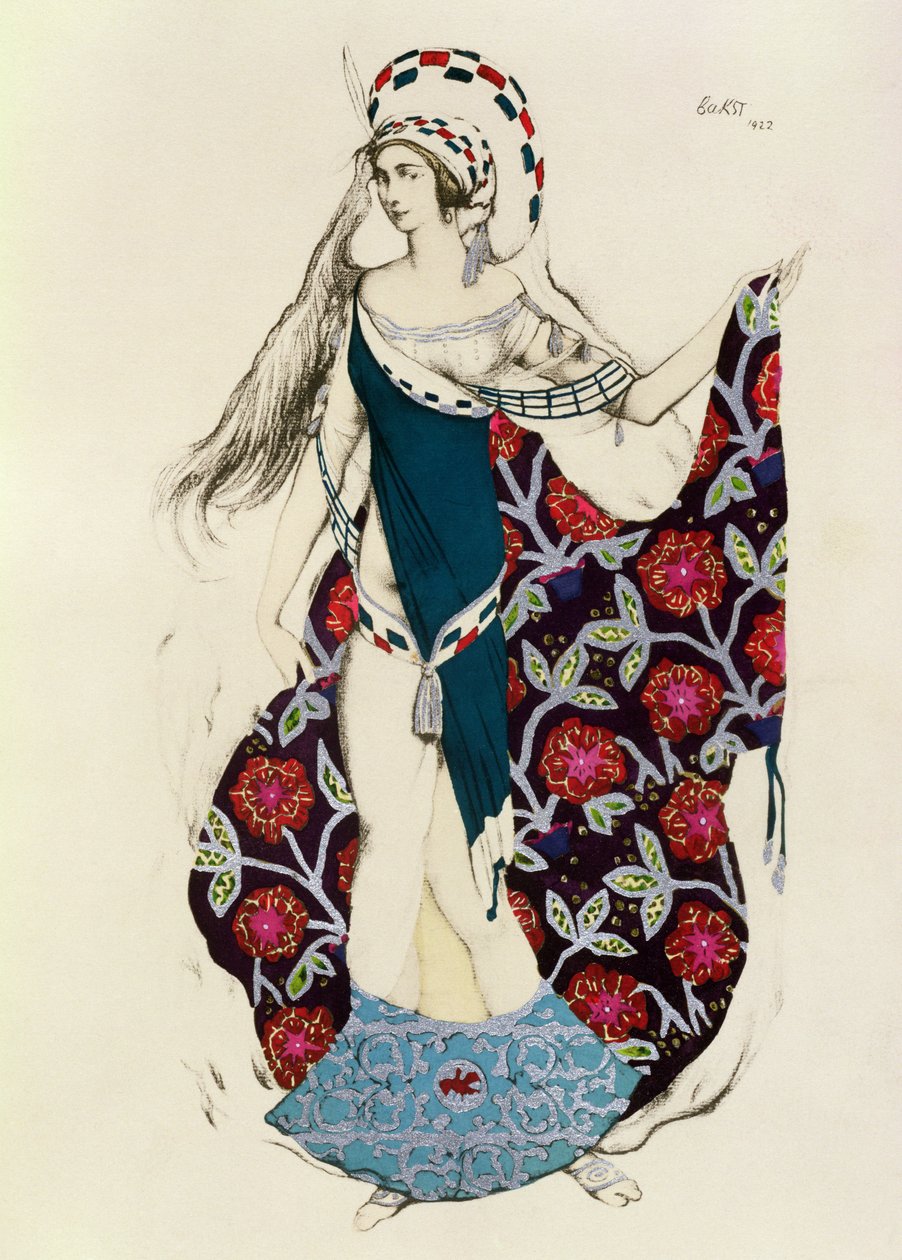 Costume pour une femme, de Judith, 1922 - Leon Bakst