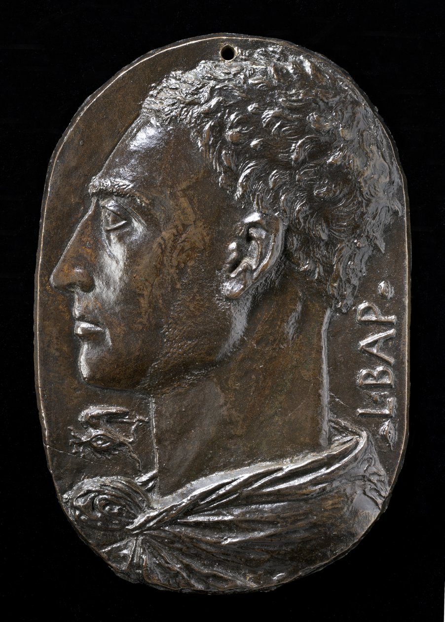Autoportrait, c.1435 - Leon Battista Alberti