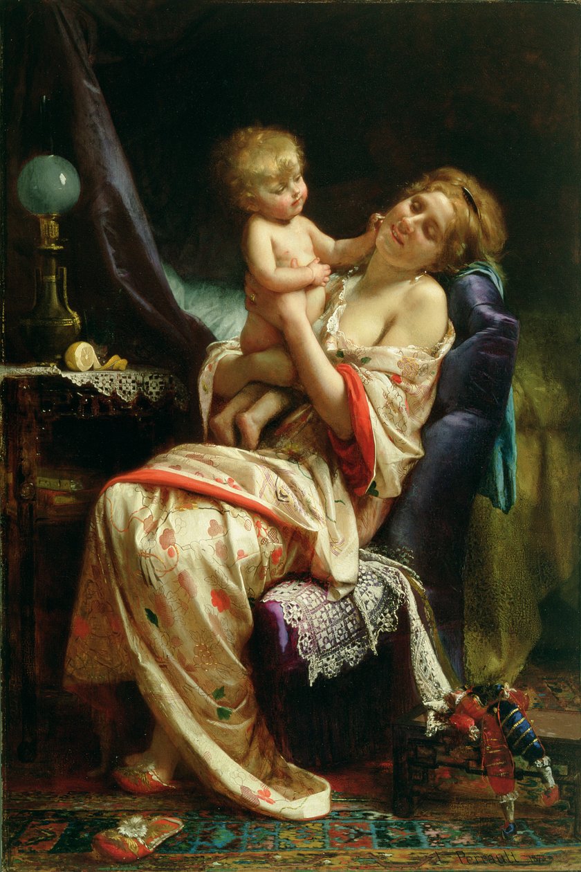 Maternité, 1873 - Leon Bazile Perrault