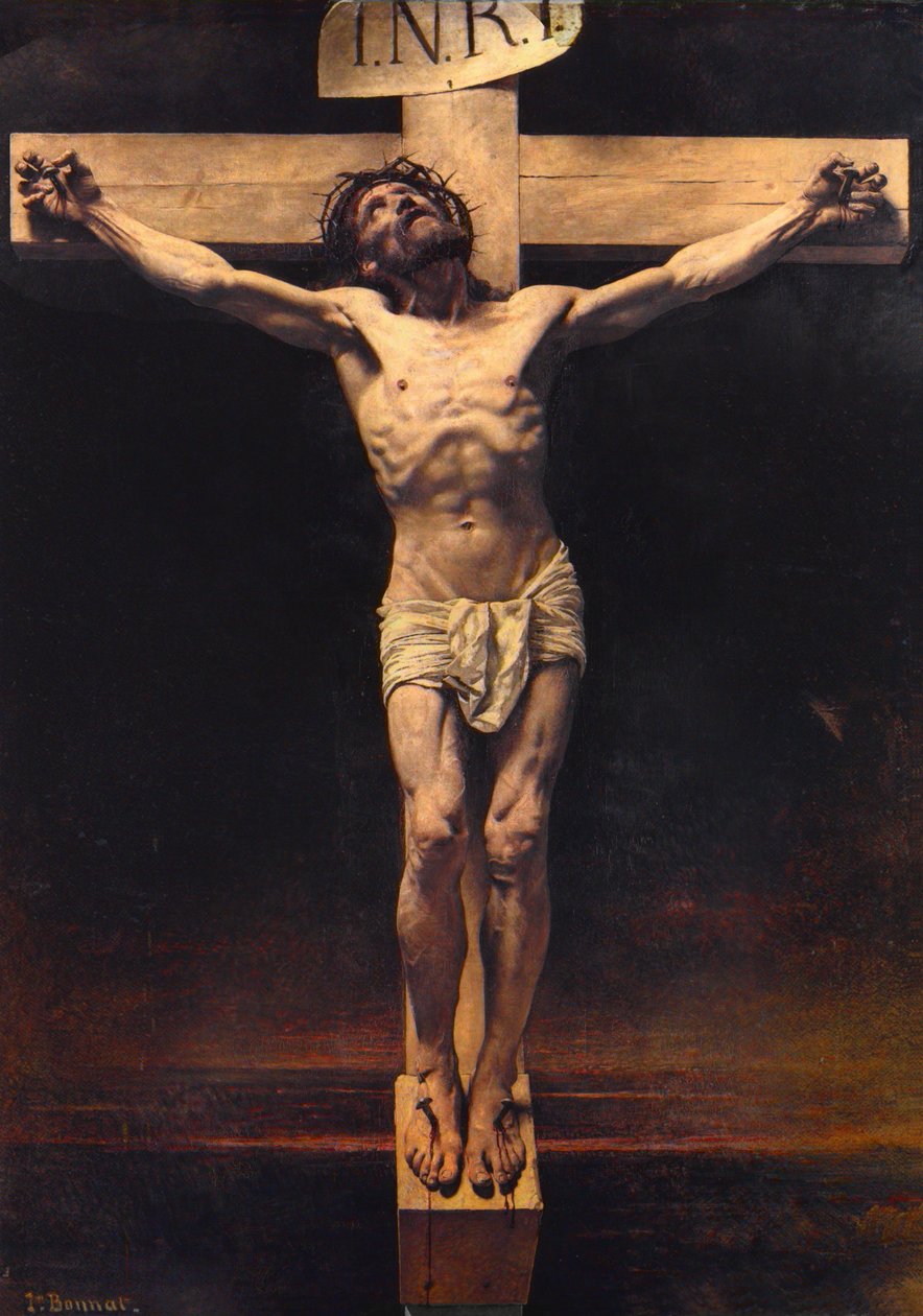 Le Christ en croix - Leon Joseph Florentin Bonnat