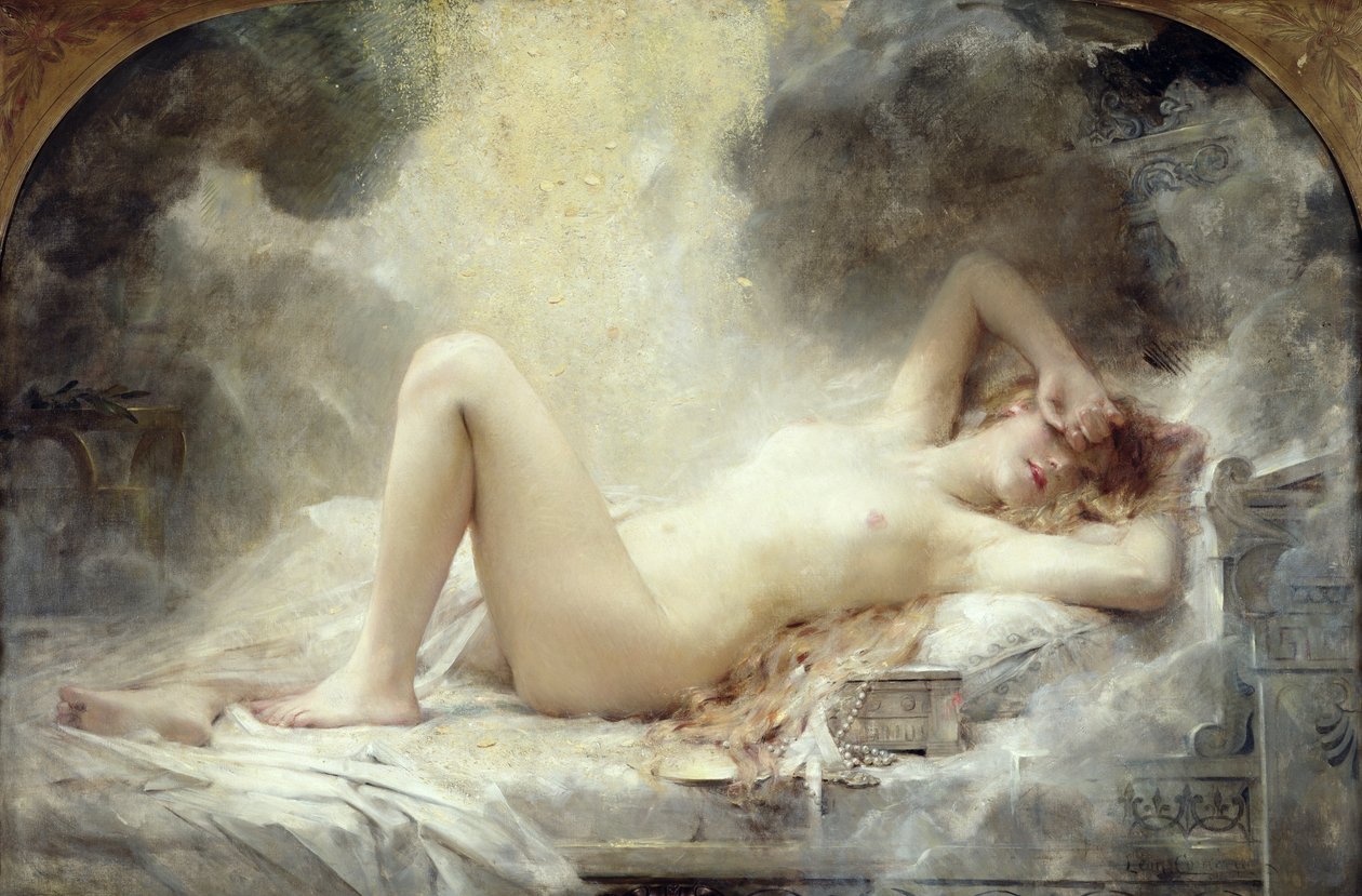 Pluie Dorée - Leon Francois Comerre