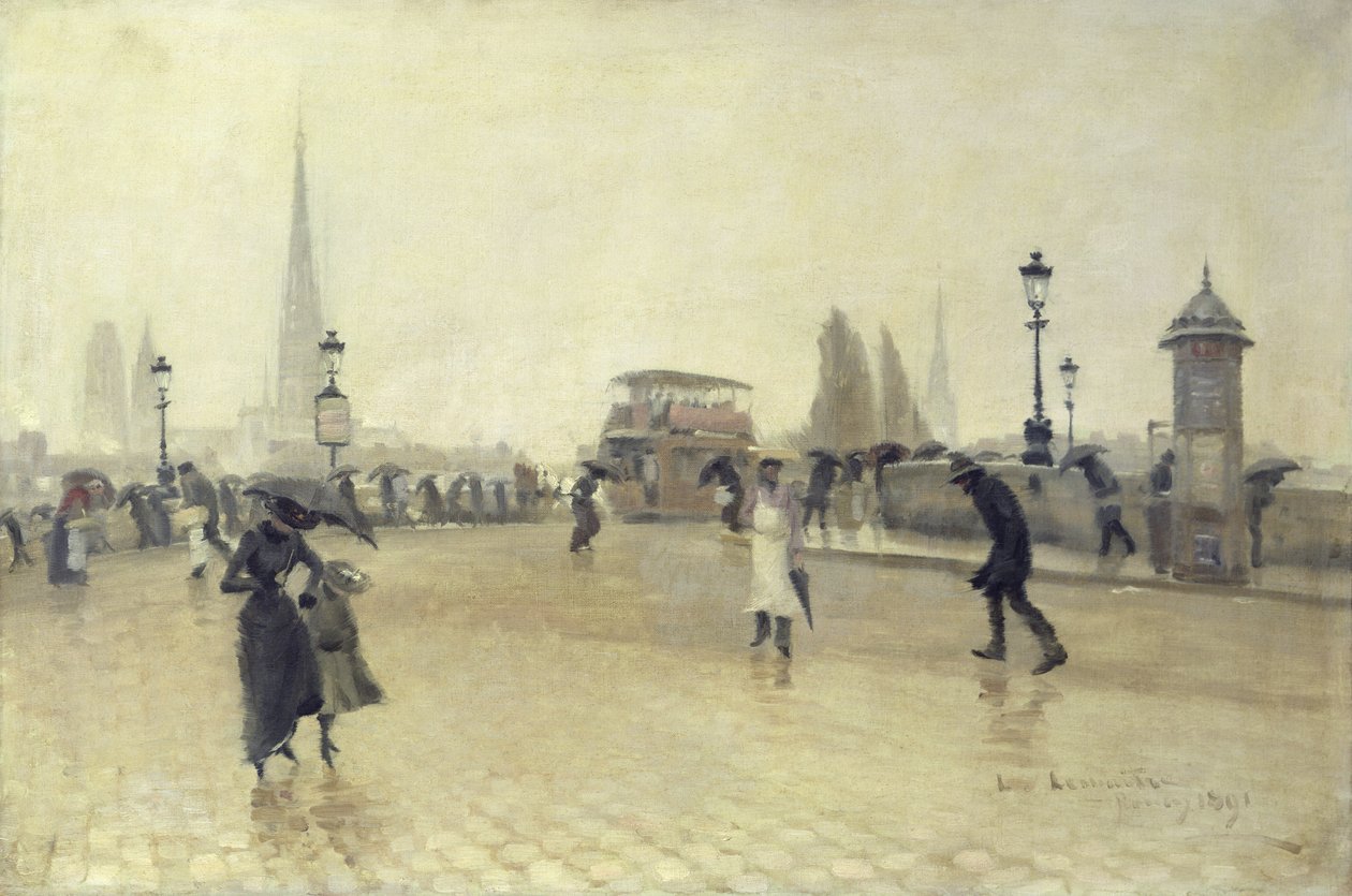 Le Pont Corneille, Rouen, 1891 - Léon Jules Lemaître