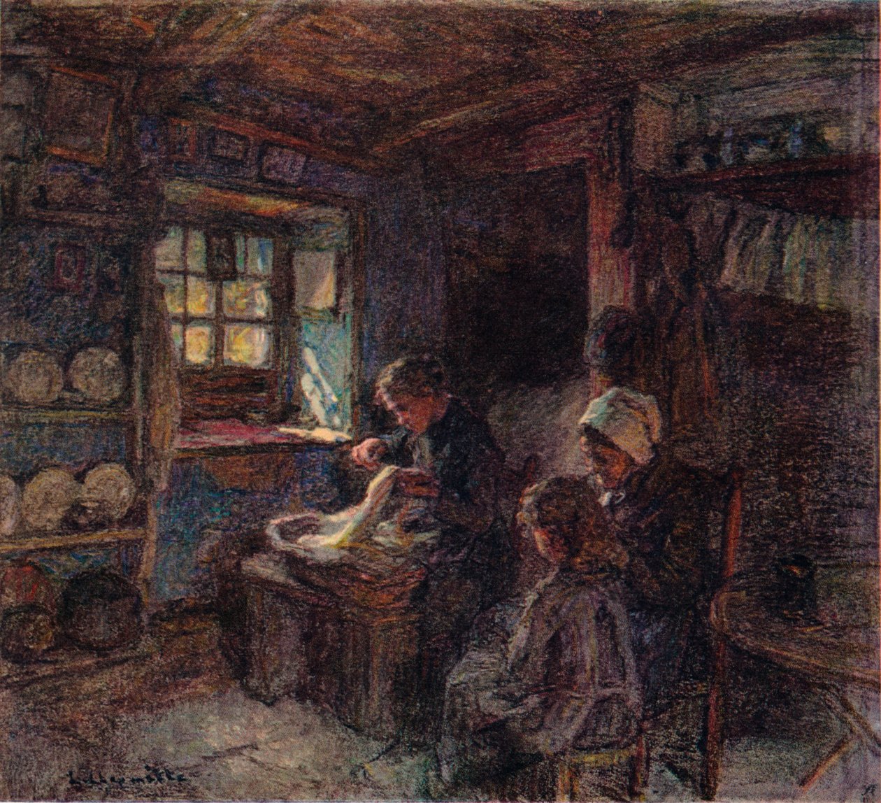 Les Dentellières, c1888 - Leon Augustin Lhermitte