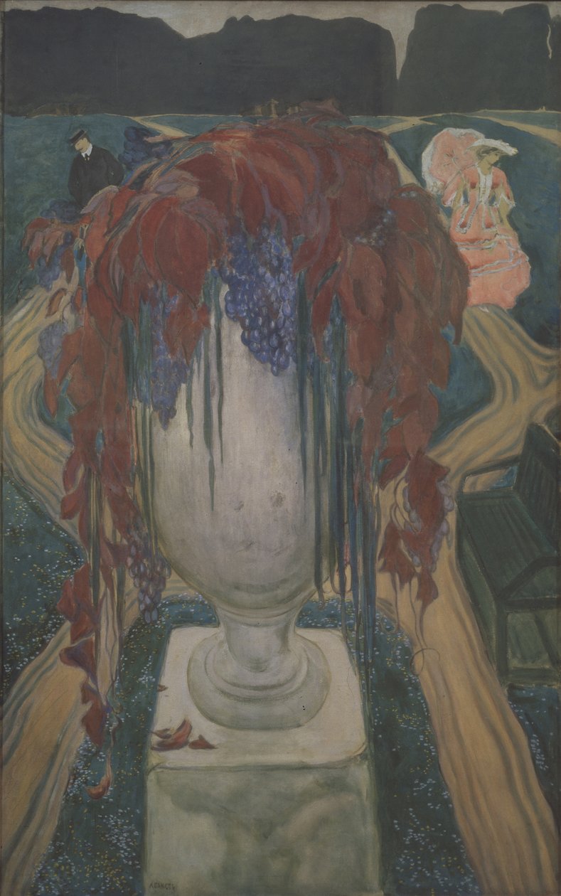Automne Un Vase, 1906 - Leon Bakst