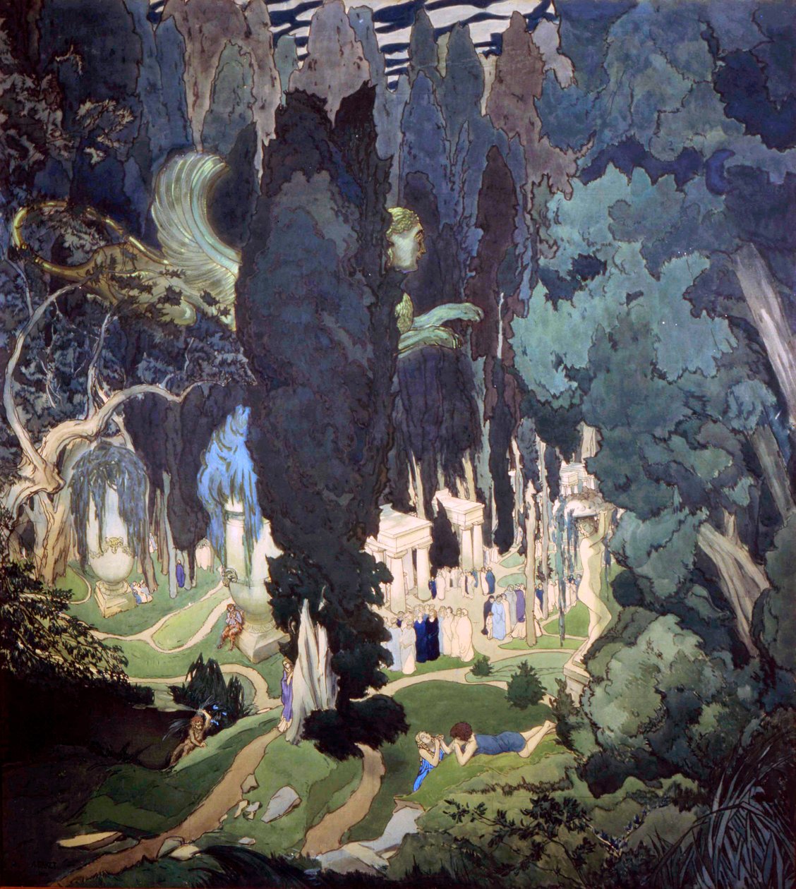 Élysium, 1906 - Leon Bakst