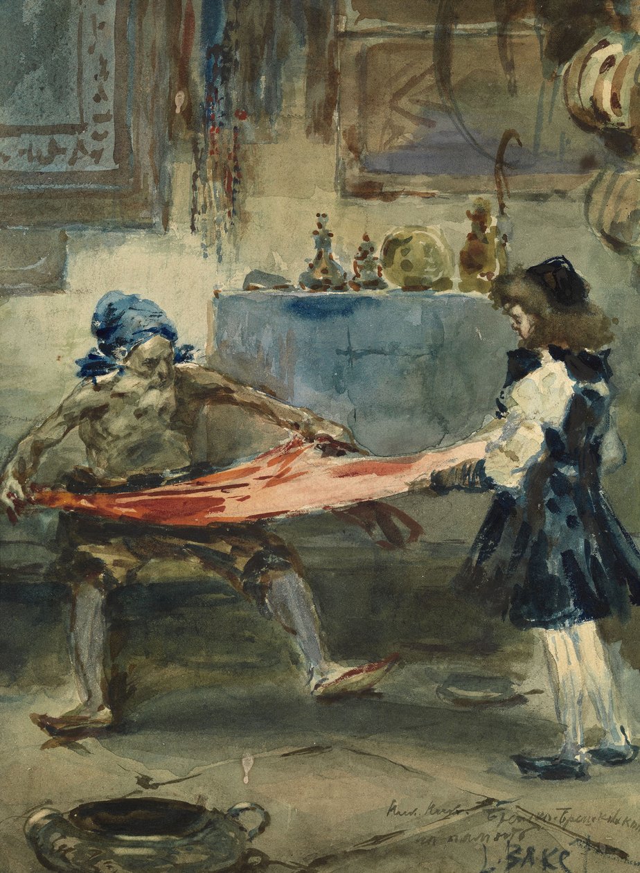 Scène orientale - Leon Bakst