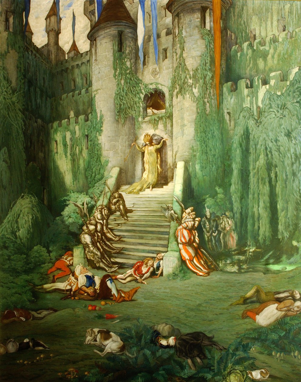 La Belle au bois dormant, 1913-1922 - Leon Bakst