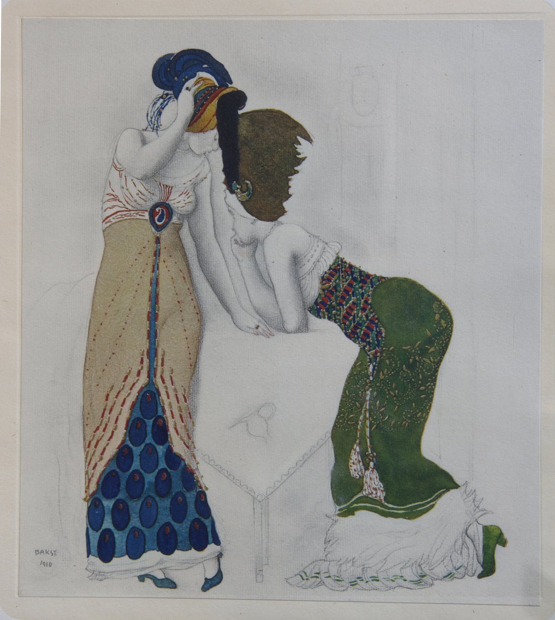 Femme en Robe Orientale - Leon Bakst