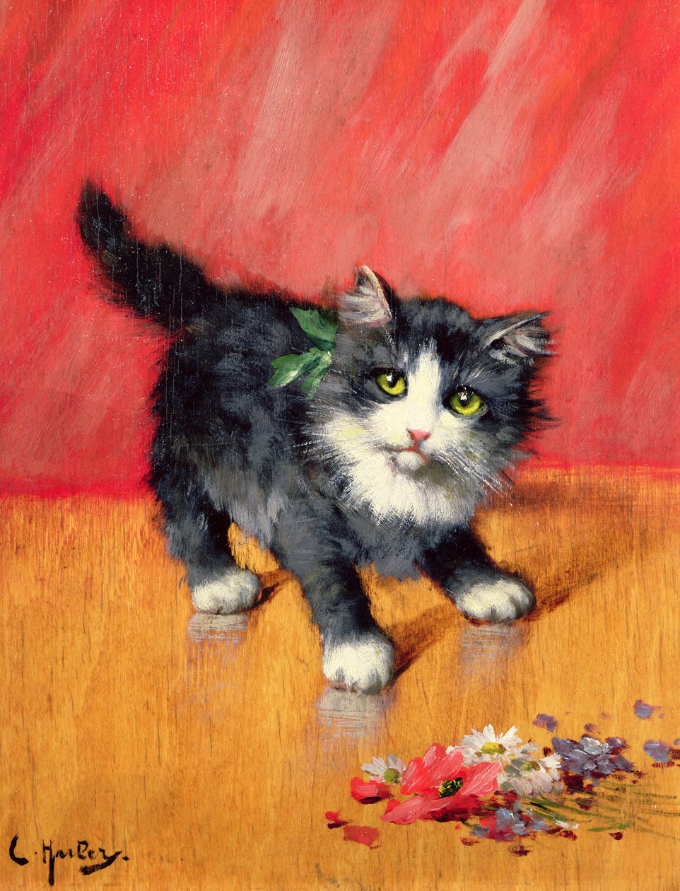 Un regard innocent - Leon Charles Huber