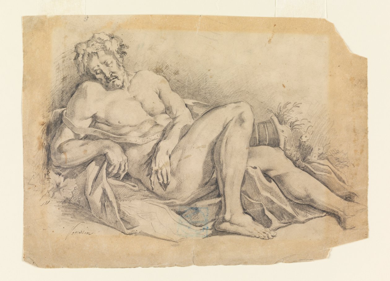 Bacchus endormi (d