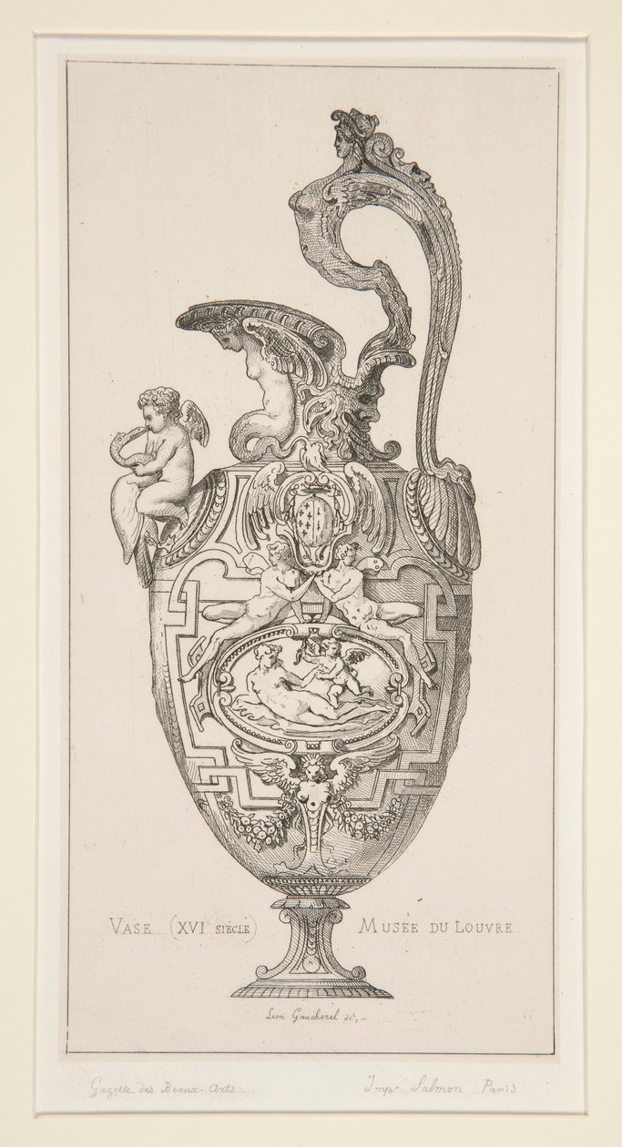 Vase (XVIe siècle) Musée du Louvre - Leon Gaucherel