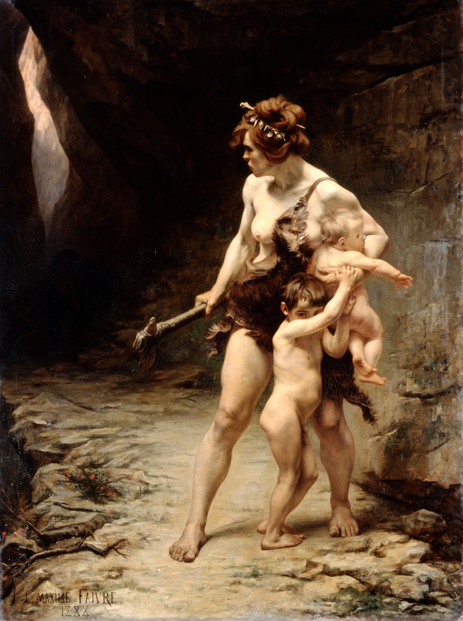 Deux mères, 1888 - Leon Maxime Faivre