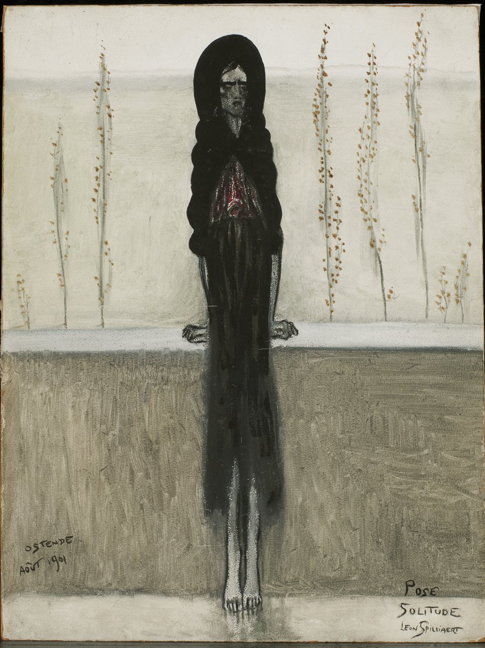Pose, Solitude - Leon Spilliaert