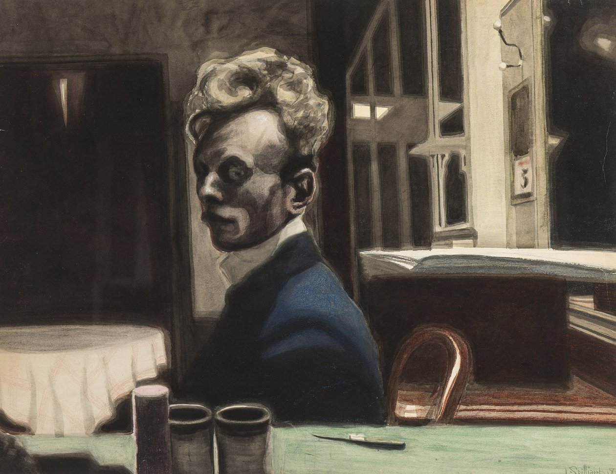 Autoportrait - Leon Spilliaert