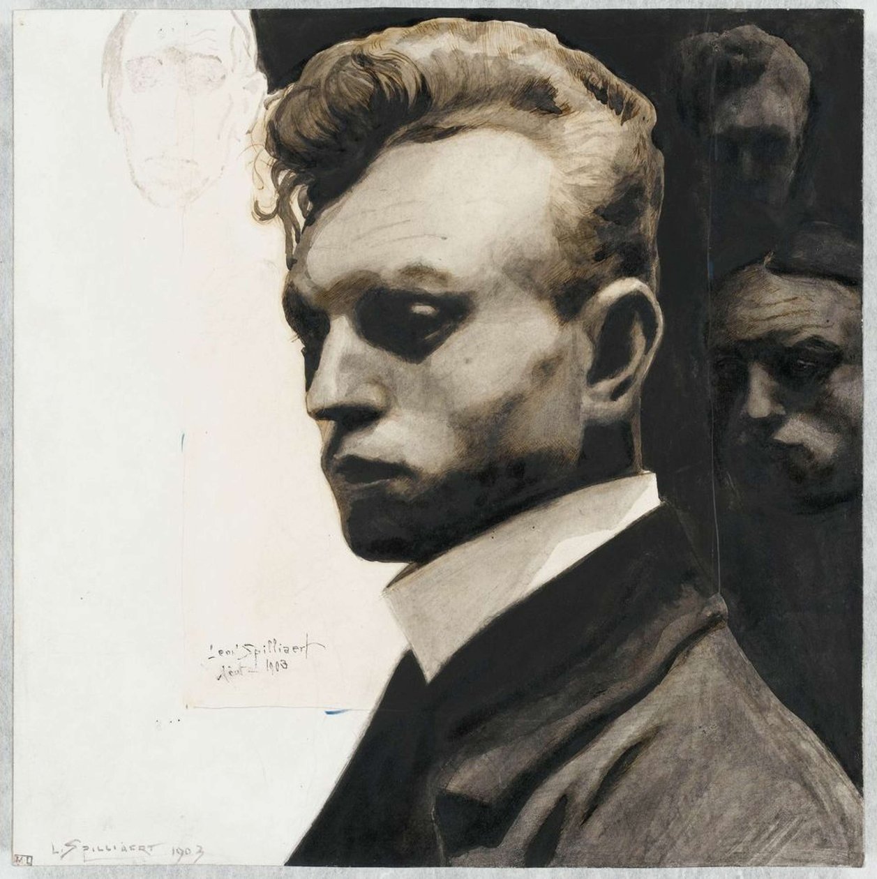 Autoportrait, 1903 - Leon Spilliaert