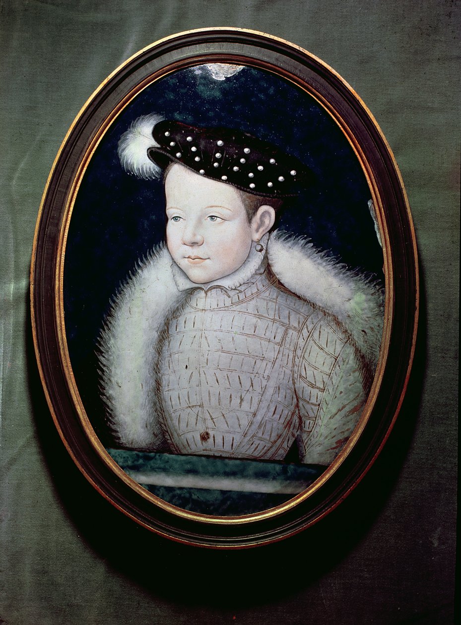 Portrait de François II (1544-60) en tant que Dauphin de France, vers 1560 - Leonard Limosin