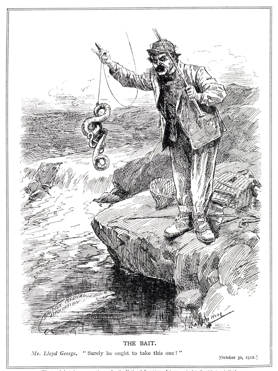Lloyd George tente de convaincre la profession médicale d