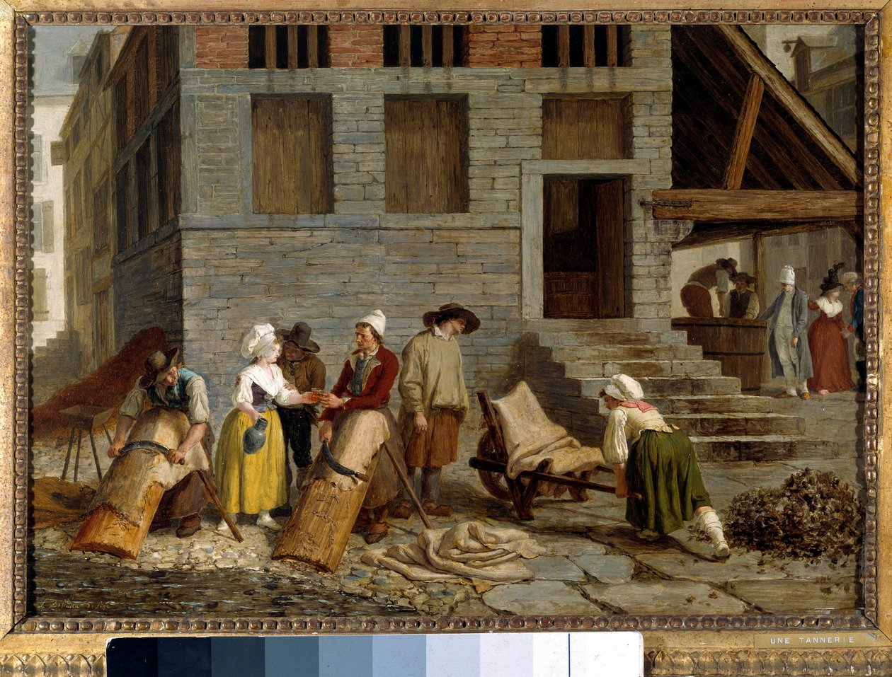 Une tannerie - Léonard Defrance